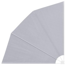 Auvent latéral pliable de balcon Gris 210 x 210 cm 523846523846