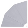 Auvent latéral pliable de balcon Gris 210 x 210 cm 523846523846