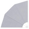 Auvent latéral pliable de balcon Gris 140x140 cm 523856523856