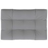 Coussin de palette 120x80x12 cm gris tissu 523861523861