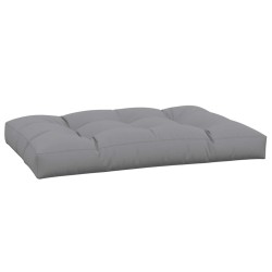 Coussin de palette 120x80x12 cm gris tissu 523861523861