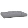Coussin de palette 120x80x12 cm gris tissu 523861523861