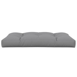 Coussin de palette 120x80x12 cm gris tissu 523861523861