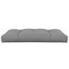 Coussin de palette 120x80x12 cm gris tissu 523861523861