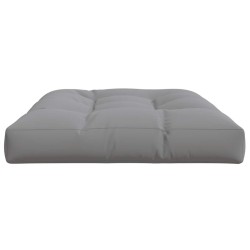 Coussin de palette 120x80x12 cm gris tissu 523861523861
