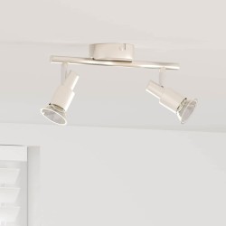 Spot de plafond Nickel 25,5 x 8 x 11 cm Acier 523865523865