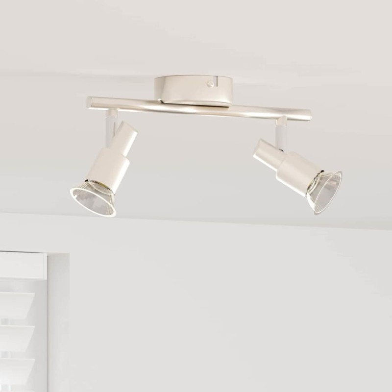 Spot de plafond Nickel 25,5 x 8 x 11 cm Acier 523865523865