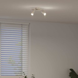 Spot de plafond Nickel 25,5 x 8 x 11 cm Acier 523865523865