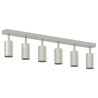 Spot de plafond Nickel 73 x 6 x 16 cm Métal 523866523866