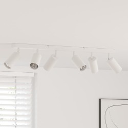 Spot de plafond avec des projecteurs Blanc 73 x 6 x 16 cm Métal 523867523867