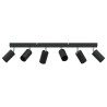 Spot de plafond avec des projecteurs Noir 73 x 6 x 16 cm Métal 523868523868