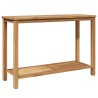 Table console Marron 110 x 40 x 75 cm Bois de teck massif 523889523889