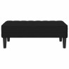 banc avec coussin Noir 113 x 57 x 39 cm Velours 523908523908