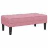 banc avec coussin Rose 113 x 57 x 39 cm Velours 523909523909