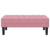 banc avec coussin Rose 113 x 57 x 39 cm Velours 523909523909