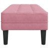 banc avec coussin Rose 113 x 57 x 39 cm Velours 523909523909