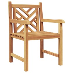 Chaise de jardin 2 pcs 60 x 58 x 90 cm Bois de teck massif 523910523910