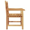 Chaise de jardin 2 pcs 60 x 58 x 90 cm Bois de teck massif 523910523910