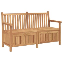 Banc de jardin avec porte 150 x 60 x 90 cm Bois de teck massif 523911523911