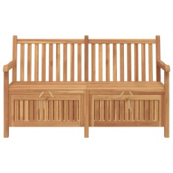 Banc de jardin avec porte 150 x 60 x 90 cm Bois de teck massif 523911523911