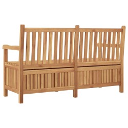 Banc de jardin avec porte 150 x 60 x 90 cm Bois de teck massif 523911523911