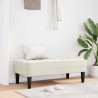 banc avec coussin Crème 113 x 57 x 39 cm Velours 523912523912