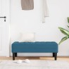 banc avec coussin Bleu 113 x 57 x 39 cm Velours 523916523916