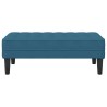 banc avec coussin Bleu 113 x 57 x 39 cm Velours 523916523916