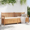 Banc de jardin avec porte 228 x 60 x 90 cm Bois de teck massif 523919523919