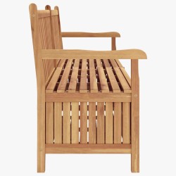 Banc de jardin avec porte 228 x 60 x 90 cm Bois de teck massif 523919523919