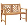 Banc de jardin 114 x 60 x 90 cm Bois de teck massif 523920523920