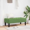 banc avec coussin Vert clair 113 x 57 x 39 cm Velours 523921523921