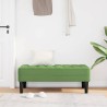 banc avec coussin Vert clair 113 x 57 x 39 cm Velours 523921523921