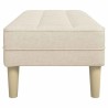 banc avec coussin Lin 113 x 57 x 39 cm tissu 523922523922