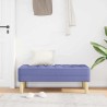 banc avec coussin Bleu denim 113 x 57 x 39 cm tissu 523926523926