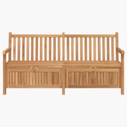 Banc de jardin avec porte 180 x 60 x 90 cm Bois de teck massif 523927523927