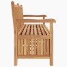 Banc de jardin avec porte 180 x 60 x 90 cm Bois de teck massif 523927523927