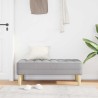 banc avec coussin Gris nuage 113 x 57 x 39 cm tissu 523928523928