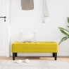banc avec coussin Jaune 113 x 57 x 39 cm Velours 523930523930