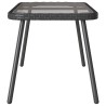 Table basse Noir 90 x 45 x 43 cm polyrotin 523961523961