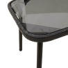 Table basse Noir 90 x 45 x 43 cm polyrotin 523961523961