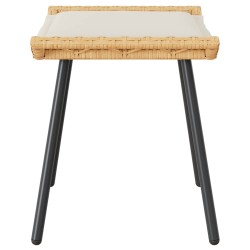 Tabouret de Jardin 2 pcs Nature 50 x 40 x 45cm Acier 523962523962