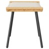 Tabouret de Jardin 2 pcs Nature 50 x 40 x 45cm Acier 523962523962