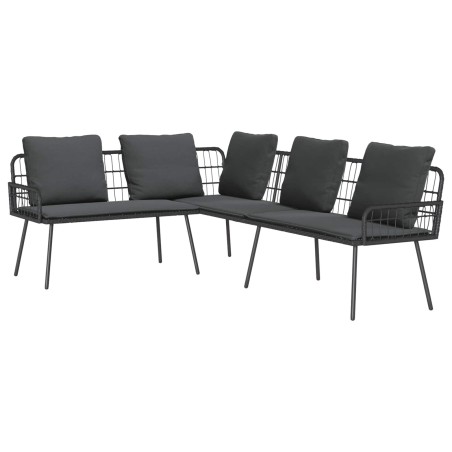 Canapé avec coussin Anthracite 173 x 231 x 90 cm Acier 523976523976