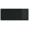 Crédence de cuisine Noir 120 x 50 cm verre trempé 523983523983