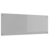Crédence de cuisine Gris clair 110 x 40 cm verre trempé 523984523984