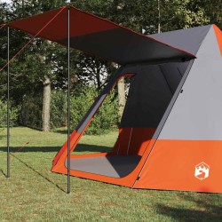 Tente de camping Gris et orange 482 x 360 x 227 cm taffetas 523990523990
