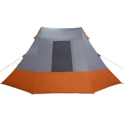 Tente de camping Gris et orange 482 x 360 x 227 cm taffetas 523990523990