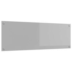Crédence de cuisine Gris clair 120 x 40 cm verre trempé 523992523992