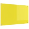 Crédence de cuisine Jaune 100 x 60 cm verre trempé 523998523998